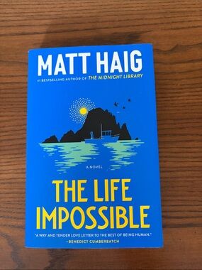 Matt Haig "The Life Impossible" Bright Blue Paperback